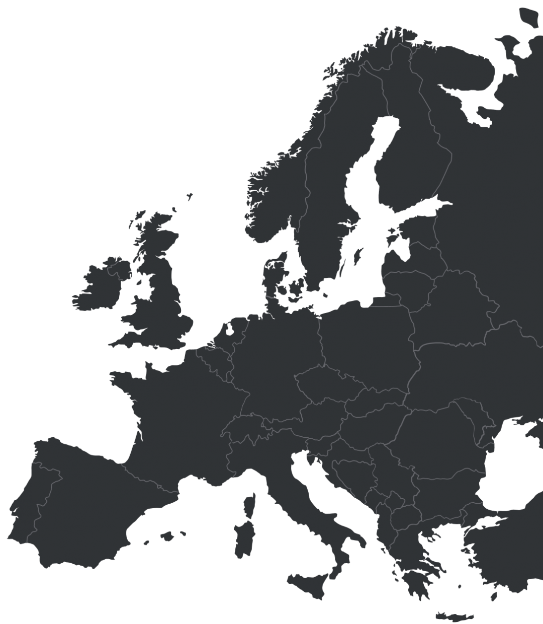 Europe map hotspots - Export