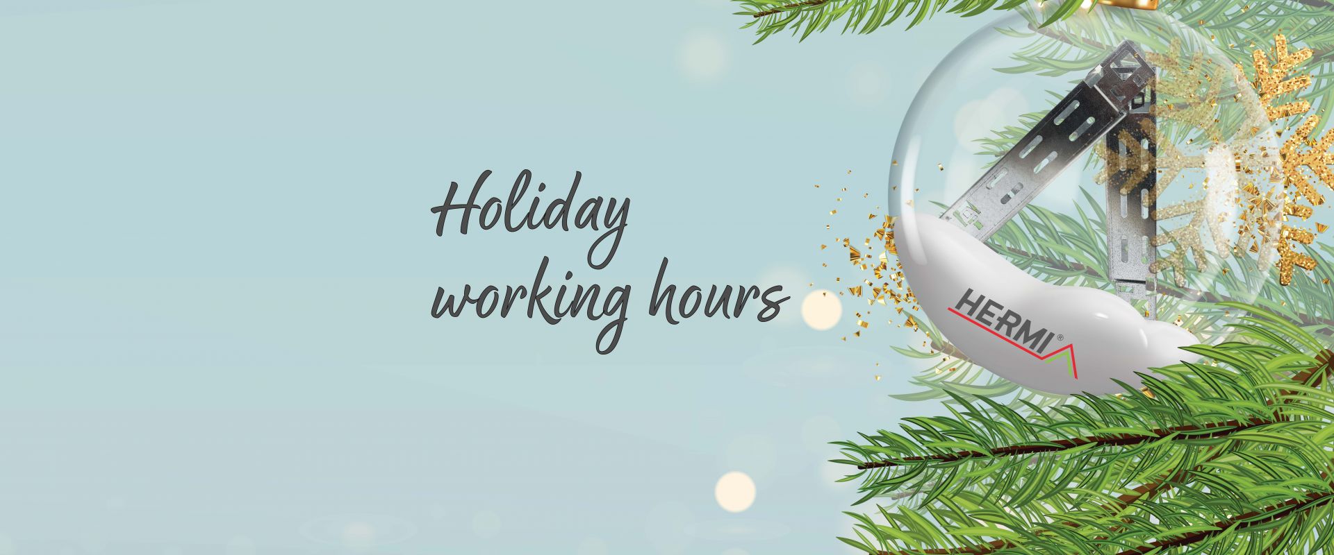 Holiday working hours
